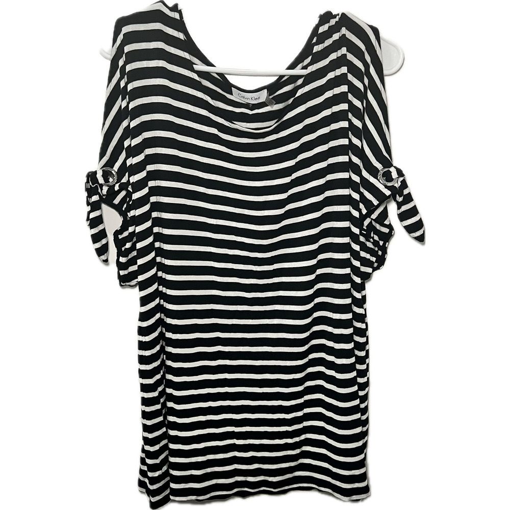 Women's Calvin Klein Open Shoulder Blouse Size 1X